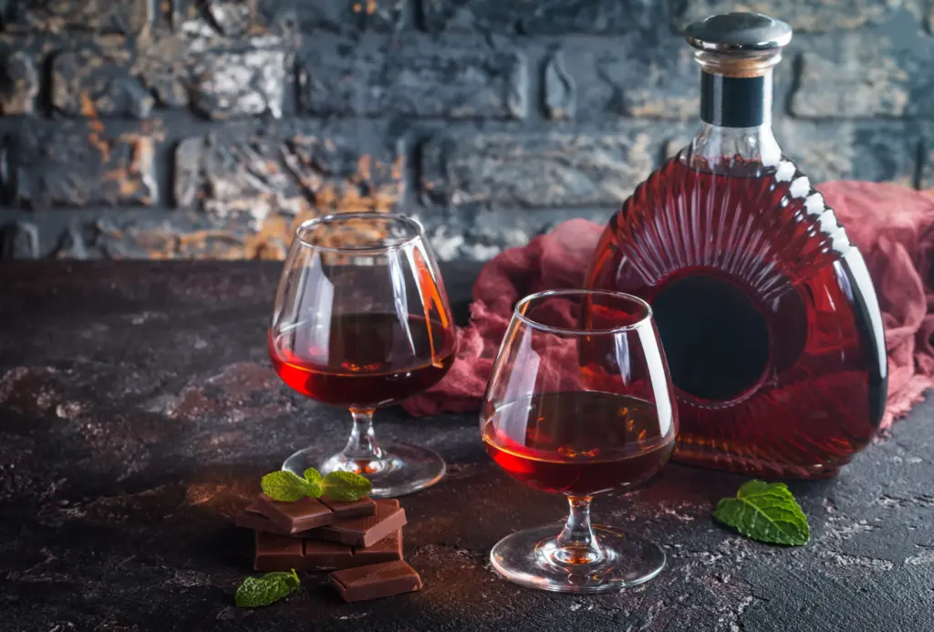 elegant spirits still life with chocolate and mint 2026 03 17 14 42 46 utc
